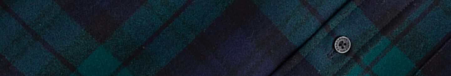Close up photo of the Black Watch Tartan