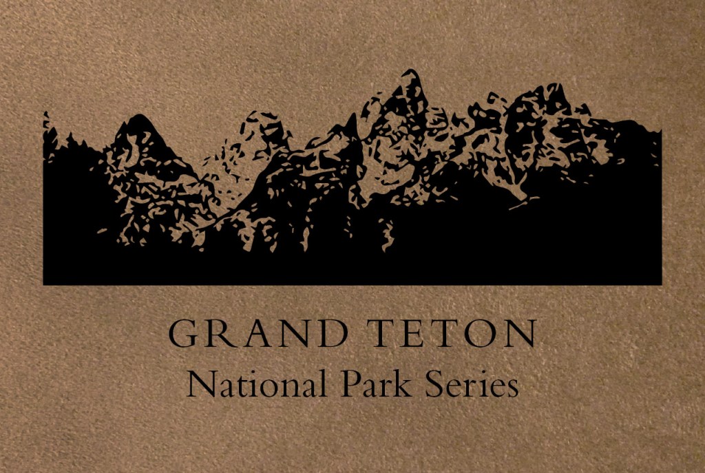 New faux-suede label for the Grand Teton National Park Series blanket, issued in 2024